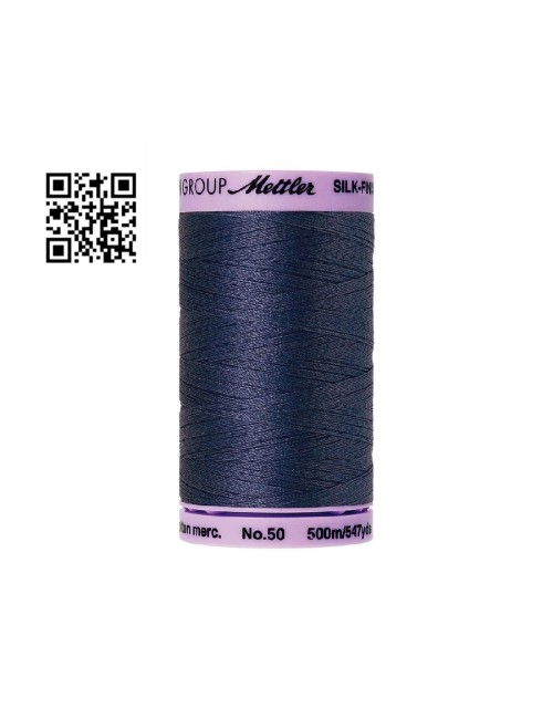 Hilo de algodón Silk Finish nº50 - Grupo Amann Mettler. Disponible en caja de 5 carretes de 500mts - Ref. 9104