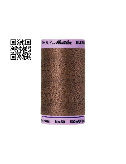 Hilo de algodón Silk Finish nº50 - Grupo Amann Mettler. Disponible en caja de 5 carretes de 500mts - Ref. 9104