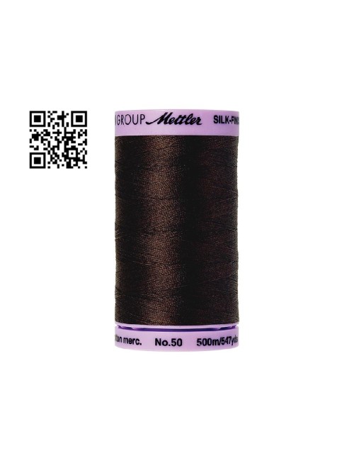 Hilo de algodón Silk Finish nº50 - Grupo Amann Mettler. Disponible en caja de 5 carretes de 500mts - Ref. 9104