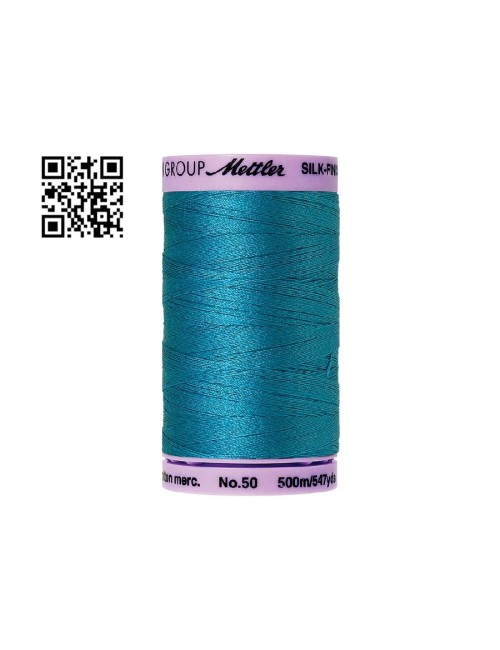 Hilo de algodón Silk Finish nº50 - Grupo Amann Mettler. Disponible en caja de 5 carretes de 500mts - Ref. 9104