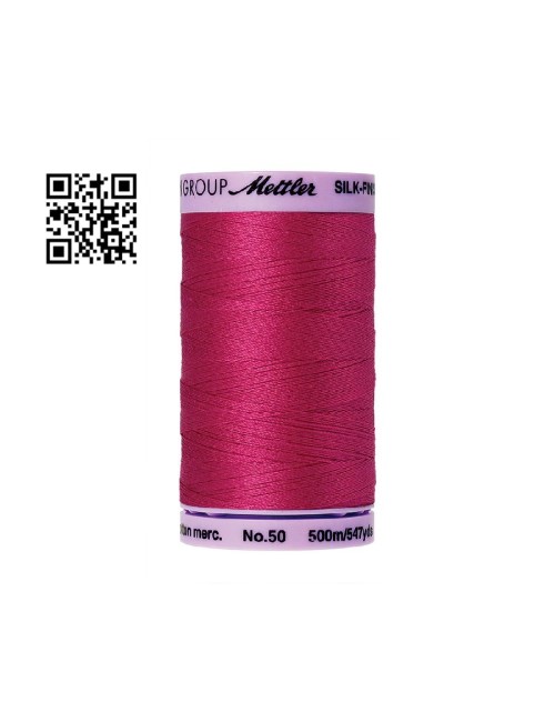 Hilo de algodón Silk Finish nº50 - Grupo Amann Mettler. Disponible en caja de 5 carretes de 500mts - Ref. 9104