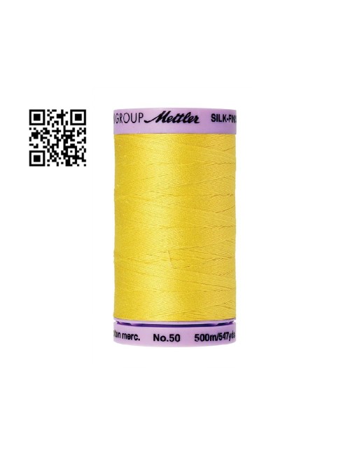 Hilo de algodón Silk Finish nº50 - Grupo Amann Mettler. Disponible en caja de 5 carretes de 500mts - Ref. 9104