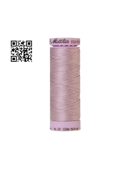 Hilo de algodón Silk Finish nº50 - Grupo Amann Mettler. Disponible en caja de 5 carretes de 150mts - Ref. 9105