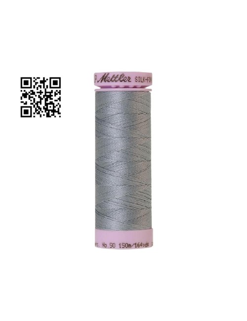 Hilo de algodón Silk Finish nº50 - Grupo Amann Mettler. Disponible en caja de 5 carretes de 150mts - Ref. 9105