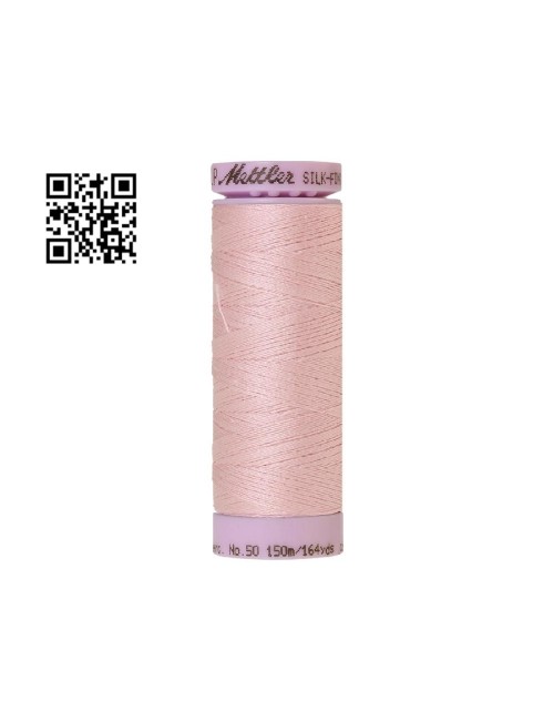 Hilo de algodón Silk Finish nº50 - Grupo Amann Mettler. Disponible en caja de 5 carretes de 150mts - Ref. 9105