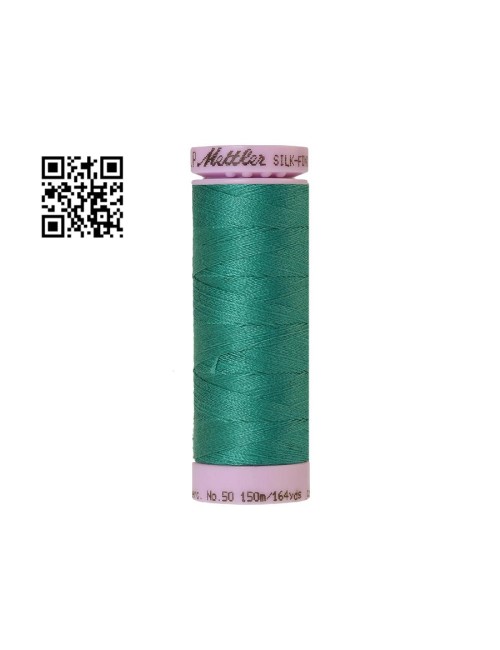 Hilo de algodón Silk Finish nº50 - Grupo Amann Mettler. Disponible en caja de 5 carretes de 150mts - Ref. 9105