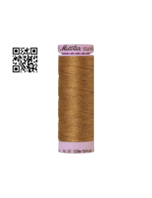 Hilo de algodón Silk Finish nº50 - Grupo Amann Mettler. Disponible en caja de 5 carretes de 150mts - Ref. 9105