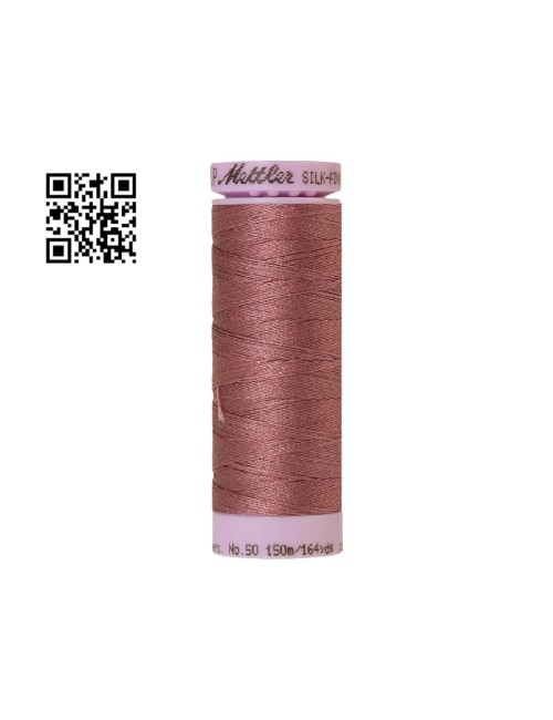 Hilo de algodón Silk Finish nº50 - Grupo Amann Mettler. Disponible en caja de 5 carretes de 150mts - Ref. 9105