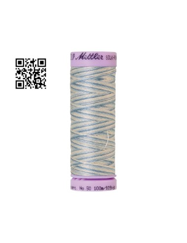 Hilo de algodón Silk Finish Multi nº50 - Grupo Amann Mettler. Disponible en caja de 5 carretes de 100mts - Ref. 9075