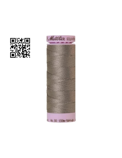 Hilo de algodón Silk Finish nº50 - Grupo Amann Mettler. Disponible en caja de 5 carretes de 150mts - Ref. 9105