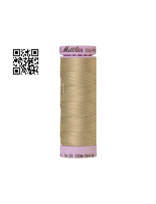 Hilo de algodón Silk Finish nº50 - Grupo Amann Mettler. Disponible en caja de 5 carretes de 150mts - Ref. 9105