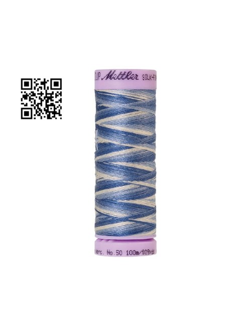 Hilo de algodón Silk Finish Multi nº50 - Grupo Amann Mettler. Disponible en caja de 5 carretes de 100mts - Ref. 9075