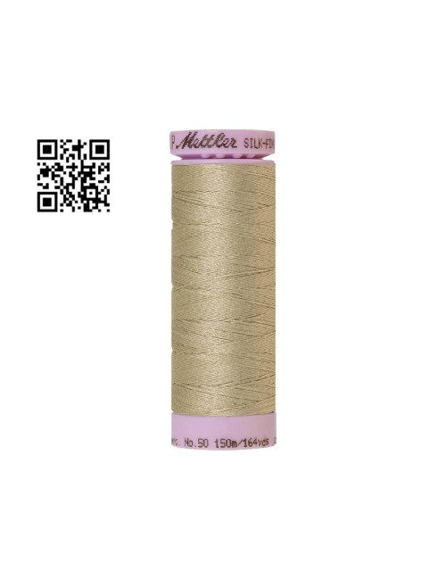 Hilo de algodón Silk Finish nº50 - Grupo Amann Mettler. Disponible en caja de 5 carretes de 150mts - Ref. 9105