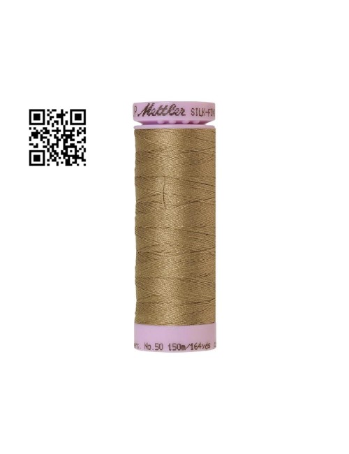 Hilo de algodón Silk Finish nº50 - Grupo Amann Mettler. Disponible en caja de 5 carretes de 150mts - Ref. 9105
