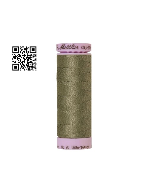 Hilo de algodón Silk Finish nº50 - Grupo Amann Mettler. Disponible en caja de 5 carretes de 150mts - Ref. 9105