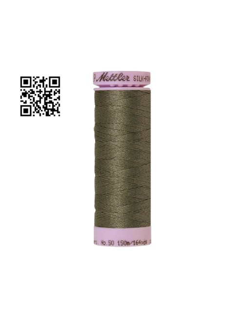 Hilo de algodón Silk Finish nº50 - Grupo Amann Mettler. Disponible en caja de 5 carretes de 150mts - Ref. 9105