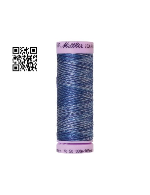 Hilo de algodón Silk Finish Multi nº50 - Grupo Amann Mettler. Disponible en caja de 5 carretes de 100mts - Ref. 9075