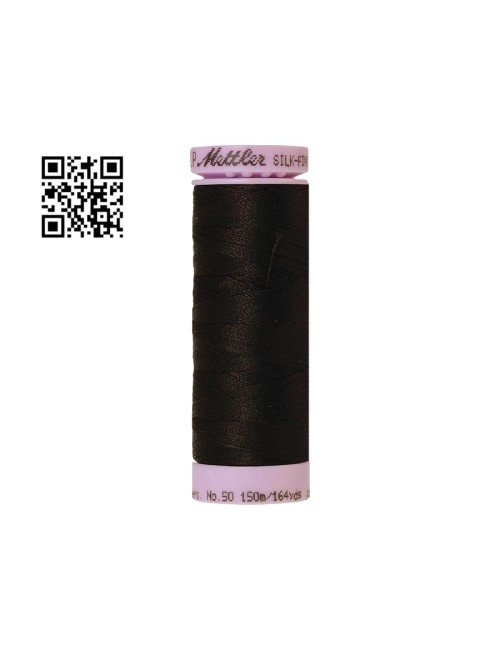 Hilo de algodón Silk Finish nº50 - Grupo Amann Mettler. Disponible en caja de 5 carretes de 150mts - Ref. 9105