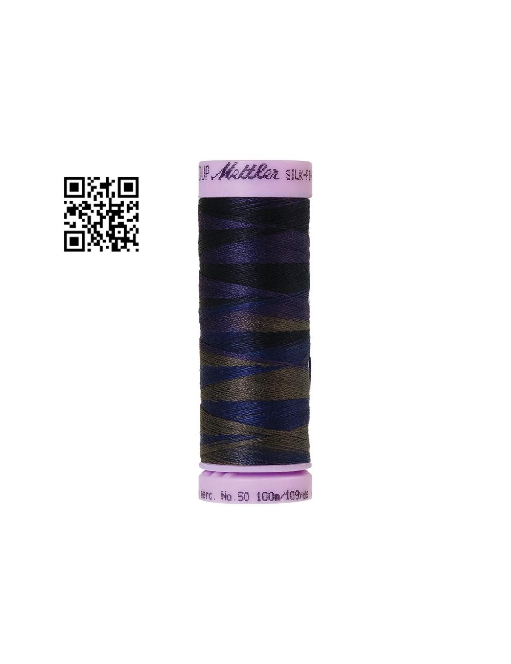 Hilo de algodón Silk Finish Multi nº50 - Grupo Amann Mettler. Disponible en caja de 5 carretes de 100mts - Ref. 9075