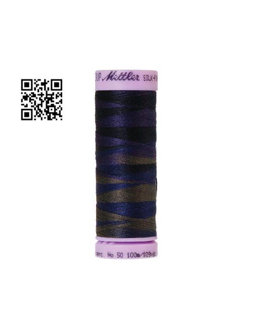 Hilo de algodón Silk Finish Multi nº50 - Grupo Amann Mettler. Disponible en caja de 5 carretes de 100mts - Ref. 9075