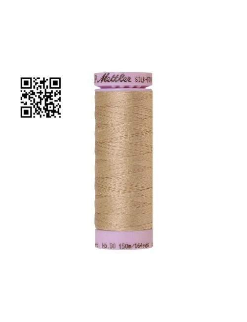 Hilo de algodón Silk Finish nº50 - Grupo Amann Mettler. Disponible en caja de 5 carretes de 150mts - Ref. 9105