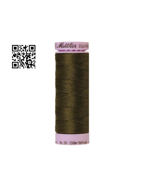 Hilo de algodón Silk Finish nº50 - Grupo Amann Mettler. Disponible en caja de 5 carretes de 150mts - Ref. 9105