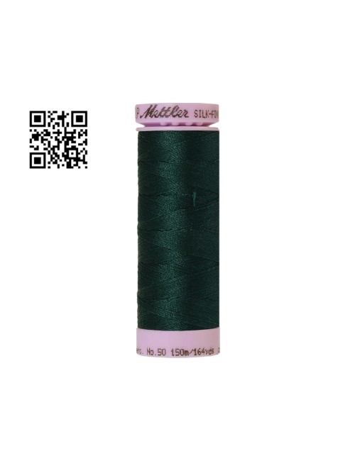 Hilo de algodón Silk Finish nº50 - Grupo Amann Mettler. Disponible en caja de 5 carretes de 150mts - Ref. 9105