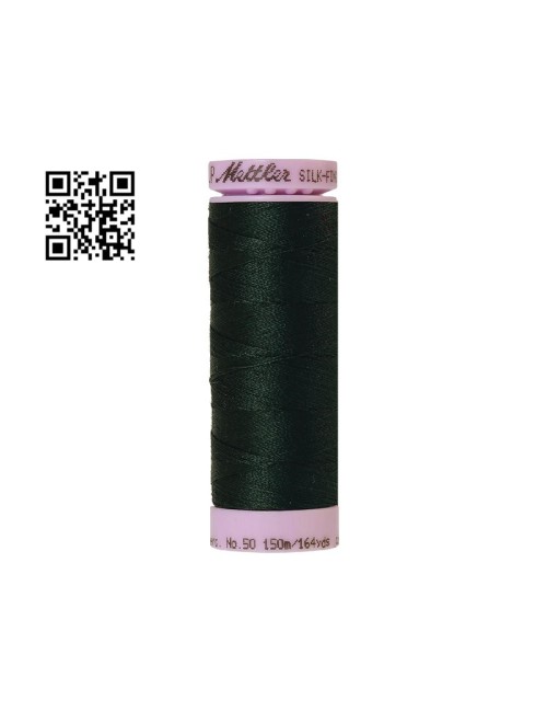 Hilo de algodón Silk Finish nº50 - Grupo Amann Mettler. Disponible en caja de 5 carretes de 150mts - Ref. 9105