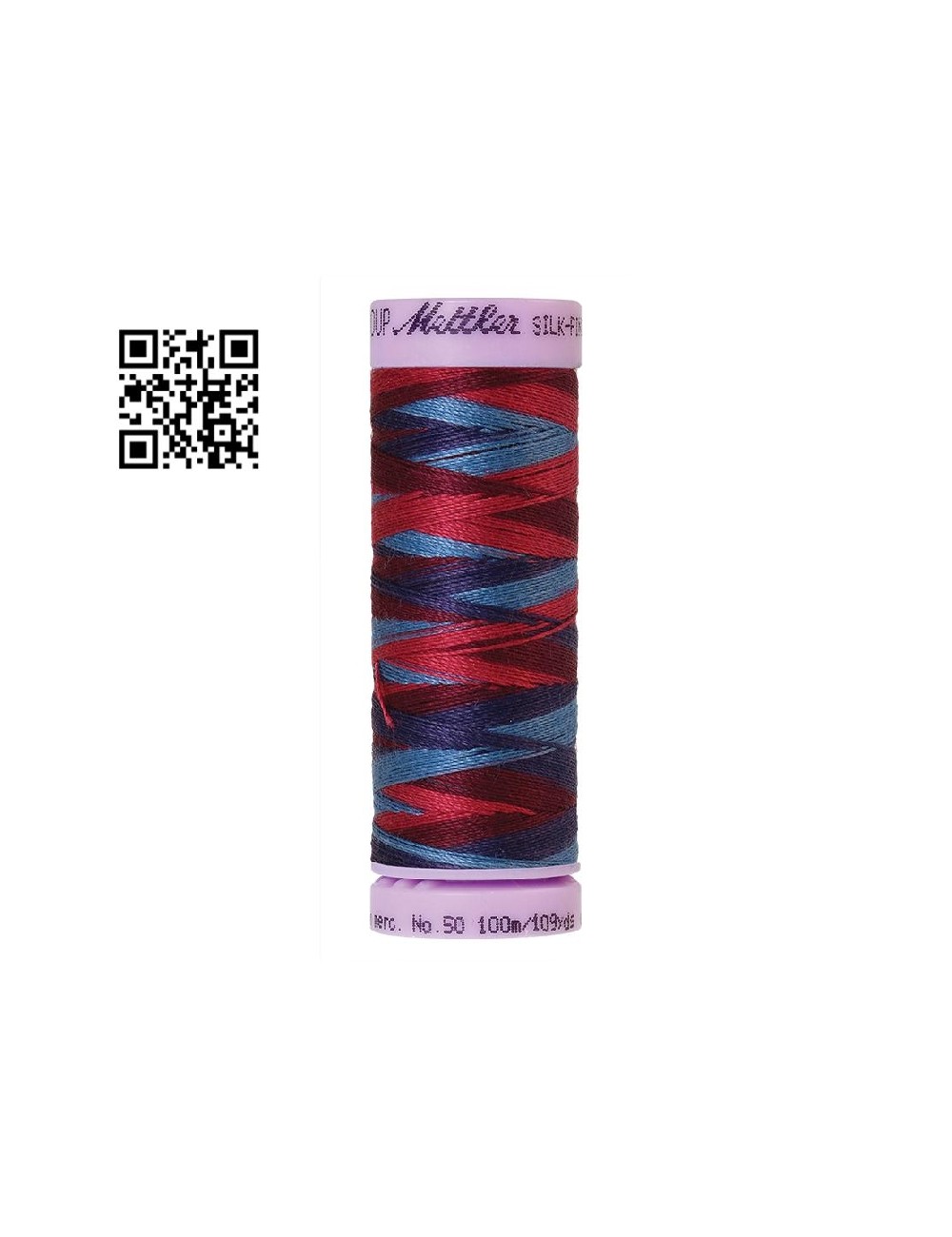 Hilo de algodón Silk Finish Multi nº50 - Grupo Amann Mettler. Disponible en caja de 5 carretes de 100mts - Ref. 9075