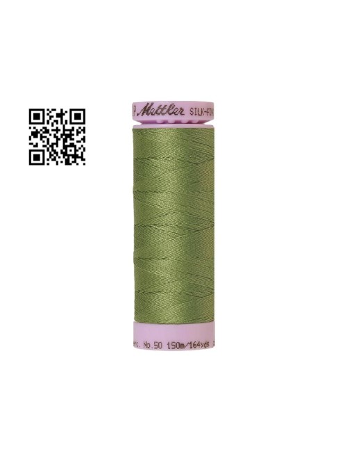 Hilo de algodón Silk Finish nº50 - Grupo Amann Mettler. Disponible en caja de 5 carretes de 150mts - Ref. 9105