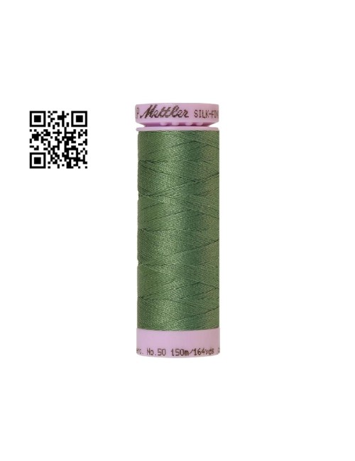 Hilo de algodón Silk Finish nº50 - Grupo Amann Mettler. Disponible en caja de 5 carretes de 150mts - Ref. 9105