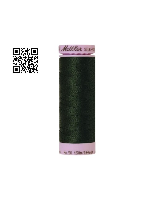 Hilo de algodón Silk Finish nº50 - Grupo Amann Mettler. Disponible en caja de 5 carretes de 150mts - Ref. 9105