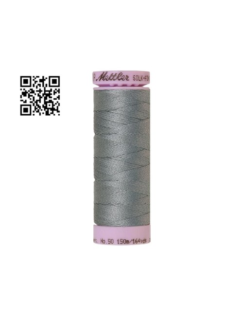 Hilo de algodón Silk Finish nº50 - Grupo Amann Mettler. Disponible en caja de 5 carretes de 150mts - Ref. 9105