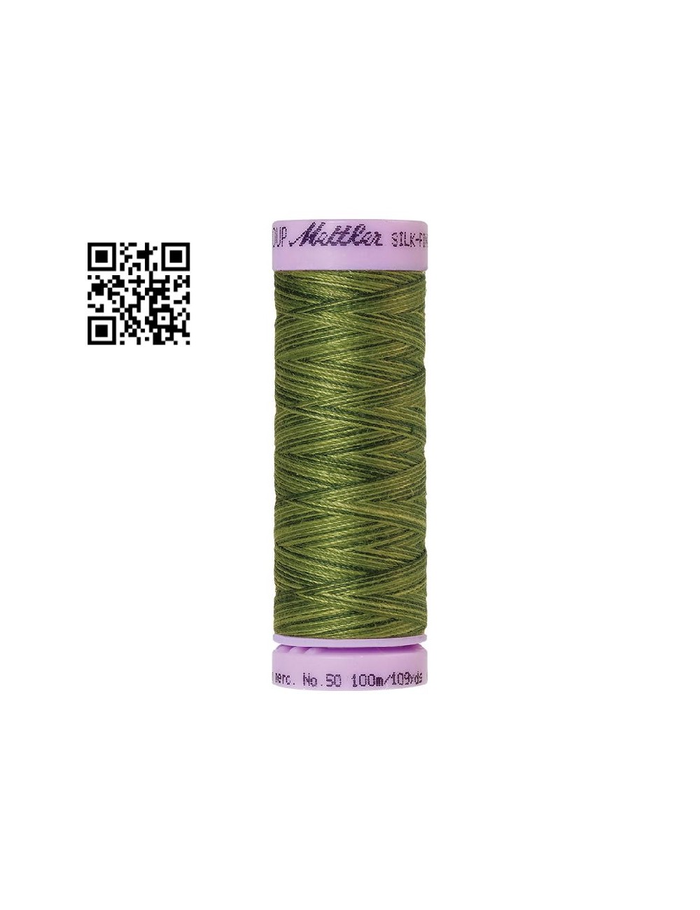 Hilo de algodón Silk Finish Multi nº50 - Grupo Amann Mettler. Disponible en caja de 5 carretes de 100mts - Ref. 9075