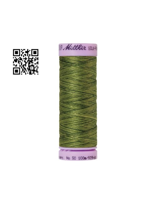 Hilo de algodón Silk Finish Multi nº50 - Grupo Amann Mettler. Disponible en caja de 5 carretes de 100mts - Ref. 9075
