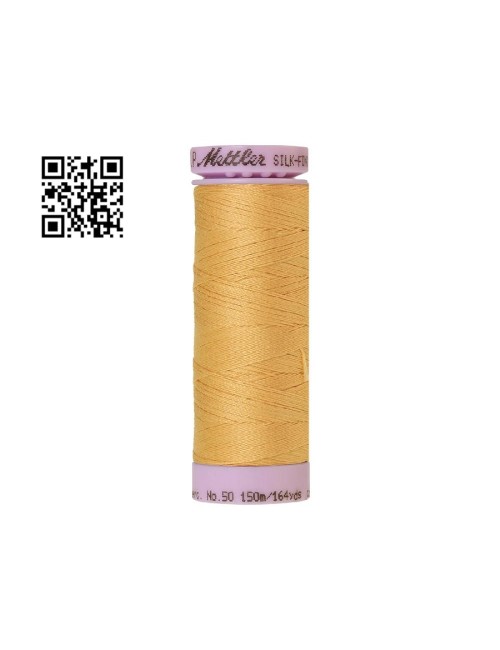 Hilo de algodón Silk Finish nº50 - Grupo Amann Mettler. Disponible en caja de 5 carretes de 150mts - Ref. 9105