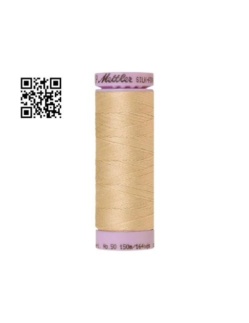 Hilo de algodón Silk Finish nº50 - Grupo Amann Mettler. Disponible en caja de 5 carretes de 150mts - Ref. 9105