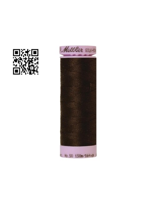 Hilo de algodón Silk Finish nº50 - Grupo Amann Mettler. Disponible en caja de 5 carretes de 150mts - Ref. 9105