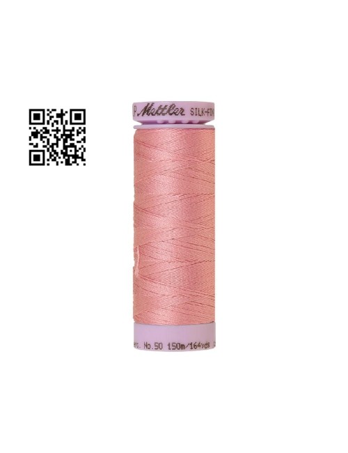Hilo de algodón Silk Finish nº50 - Grupo Amann Mettler. Disponible en caja de 5 carretes de 150mts - Ref. 9105