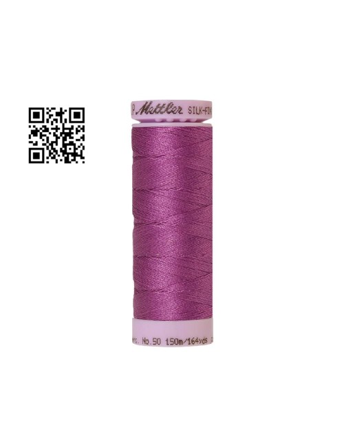 Hilo de algodón Silk Finish nº50 - Grupo Amann Mettler. Disponible en caja de 5 carretes de 150mts - Ref. 9105