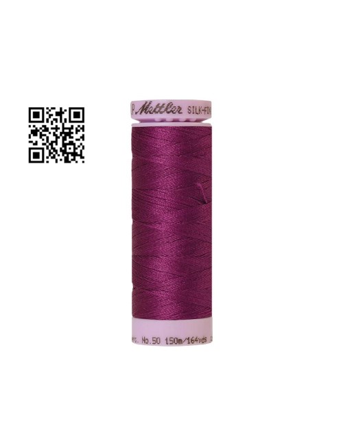 Hilo de algodón Silk Finish nº50 - Grupo Amann Mettler. Disponible en caja de 5 carretes de 150mts - Ref. 9105