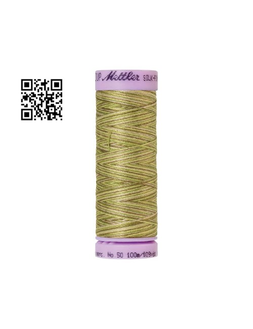 Hilo de algodón Silk Finish Multi nº50 - Grupo Amann Mettler. Disponible en caja de 5 carretes de 100mts - Ref. 9075