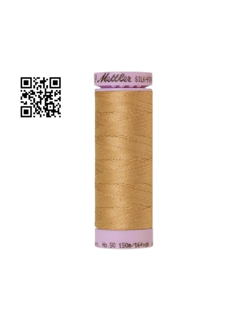 Hilo de algodón Silk Finish nº50 - Grupo Amann Mettler. Disponible en caja de 5 carretes de 150mts - Ref. 9105