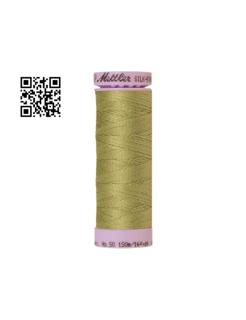 Hilo de algodón Silk Finish nº50 - Grupo Amann Mettler. Disponible en caja de 5 carretes de 150mts - Ref. 9105