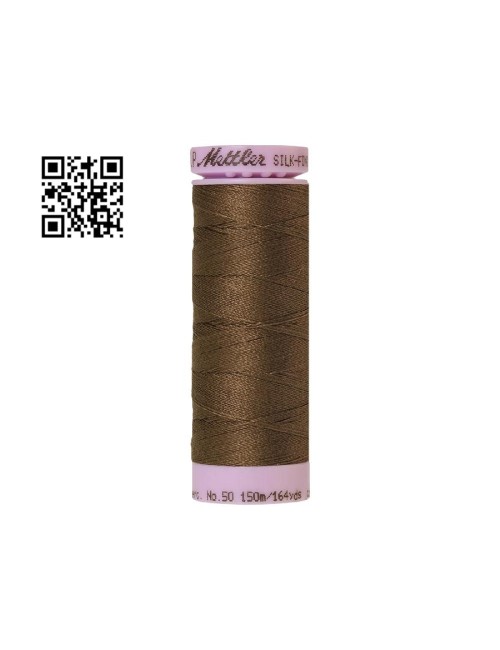 Hilo de algodón Silk Finish nº50 - Grupo Amann Mettler. Disponible en caja de 5 carretes de 150mts - Ref. 9105