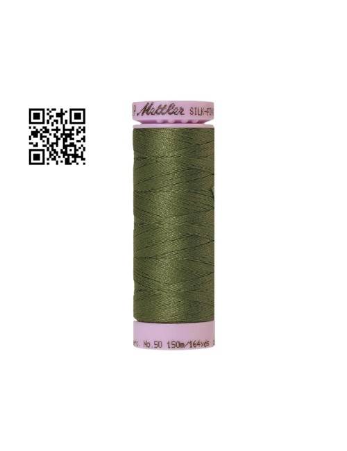 Hilo de algodón Silk Finish nº50 - Grupo Amann Mettler. Disponible en caja de 5 carretes de 150mts - Ref. 9105