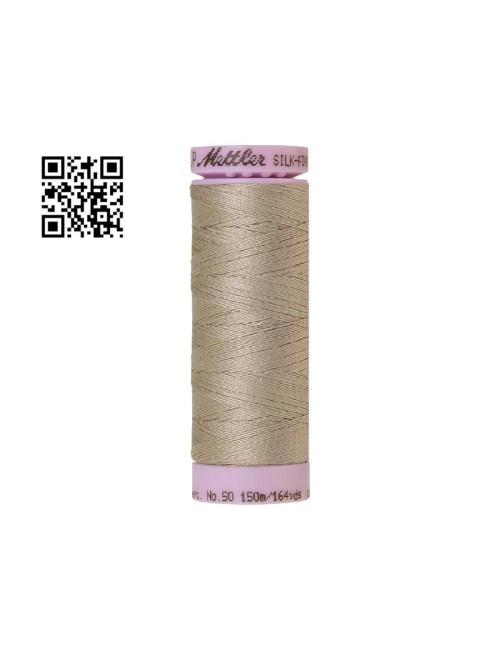 Hilo de algodón Silk Finish nº50 - Grupo Amann Mettler. Disponible en caja de 5 carretes de 150mts - Ref. 9105