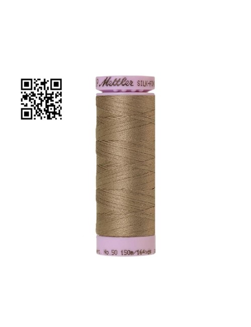 Hilo de algodón Silk Finish nº50 - Grupo Amann Mettler. Disponible en caja de 5 carretes de 150mts - Ref. 9105