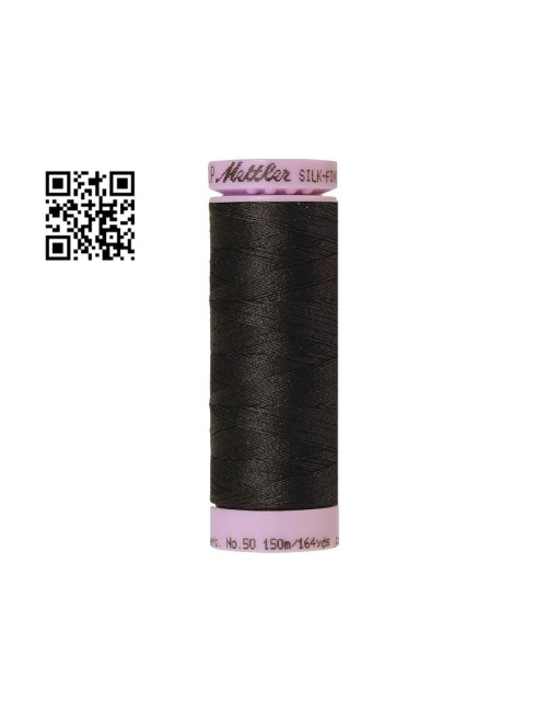 Hilo de algodón Silk Finish nº50 - Grupo Amann Mettler. Disponible en caja de 5 carretes de 150mts - Ref. 9105