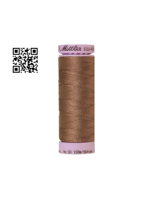 Hilo de algodón Silk Finish nº50 - Grupo Amann Mettler. Disponible en caja de 5 carretes de 150mts - Ref. 9105